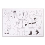 Christmas Color-In Placemats